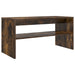 Cabinet TV Stejar fumuriu 80 x 35 x 40 cm Lemn compozit - WALTI WALTI