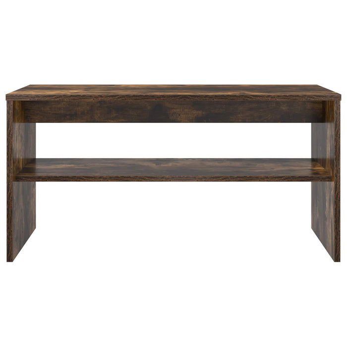 Cabinet TV Stejar fumuriu 80 x 35 x 40 cm Lemn compozit - WALTI WALTI