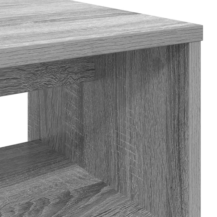 Cabinet TV Gri Sonoma 80 x 35 x 40 cm Lemn compozit - WALTI WALTI