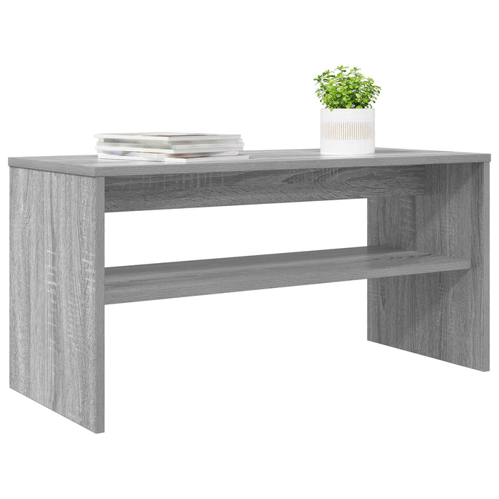 Cabinet TV Gri Sonoma 80 x 35 x 40 cm Lemn compozit - WALTI WALTI