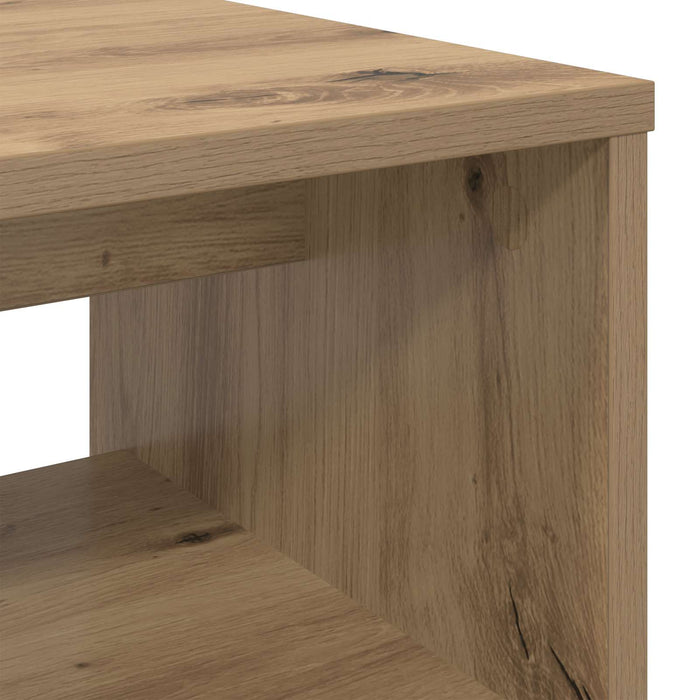 Cabinet TV Stejar Artizanal 80 x 35 x 40 cm Lemn compozit - WALTI WALTI