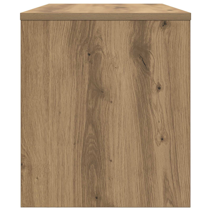 Cabinet TV Stejar Artizanal 80 x 35 x 40 cm Lemn compozit - WALTI WALTI