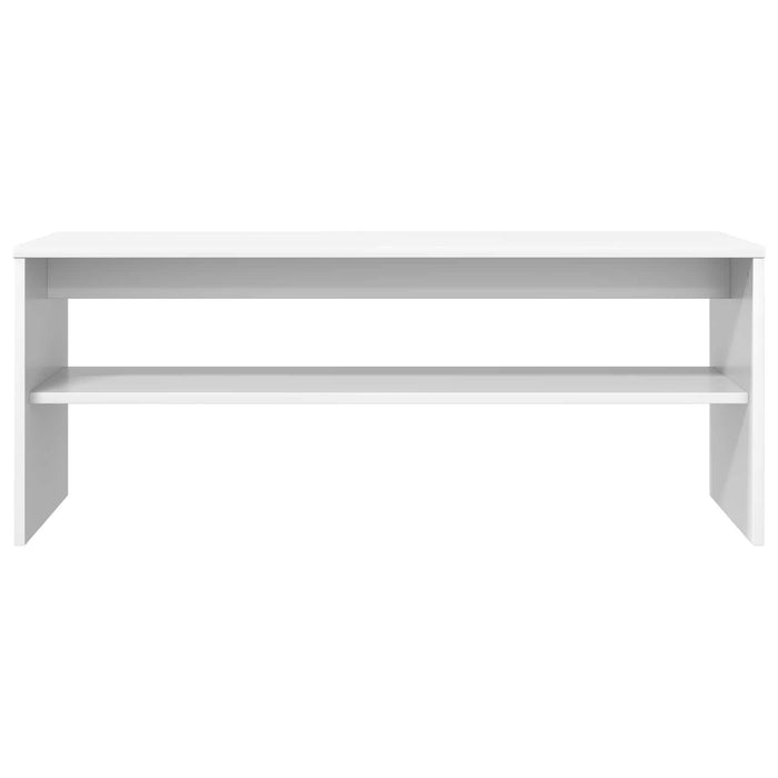 Cabinet TV Alb 100 x 35 x 40 cm Lemn compozit - WALTI WALTI