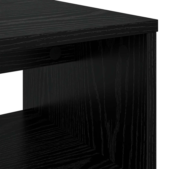 Cabinet TV Stejar Negru 100 x 35 x 40 cm Lemn compozit - WALTI WALTI