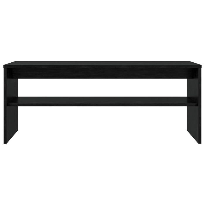 Cabinet TV Stejar Negru 100 x 35 x 40 cm Lemn compozit - WALTI WALTI