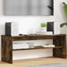 Cabinet TV Stejar fumuriu 100 x 35 x 40 cm Lemn compozit - WALTI WALTI