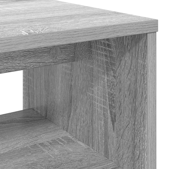 Cabinet TV Gri Sonoma 100 x 35 x 40 cm Lemn compozit - WALTI WALTI