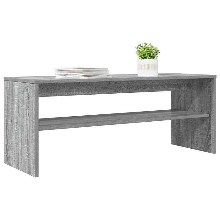 Cabinet TV Gri Sonoma 100 x 35 x 40 cm Lemn compozit - WALTI WALTI