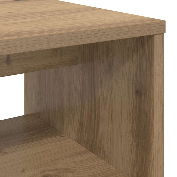 Cabinet TV Stejar Artizanal 100 x 35 x 40 cm Lemn compozit - WALTI WALTI