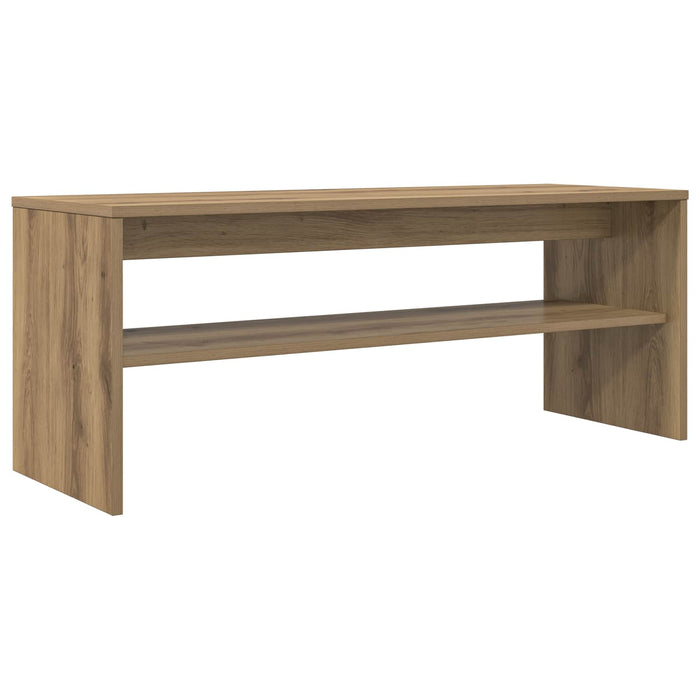 Cabinet TV Stejar Artizanal 100 x 35 x 40 cm Lemn compozit - WALTI WALTI