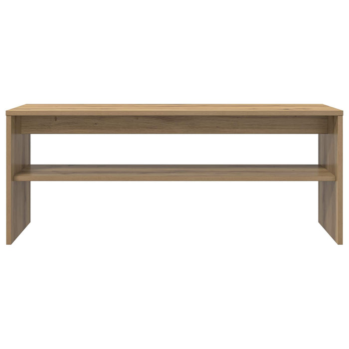 Cabinet TV Stejar Artizanal 100 x 35 x 40 cm Lemn compozit - WALTI WALTI
