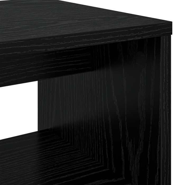 Cabinet TV Stejar Negru 60 x 30 x 40 cm Lemn compozit - WALTI WALTI