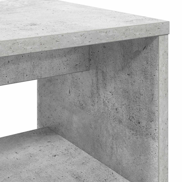 Cabinet TV Gri din beton 60 x 30 x 40 cm Lemn compozit - WALTI WALTI