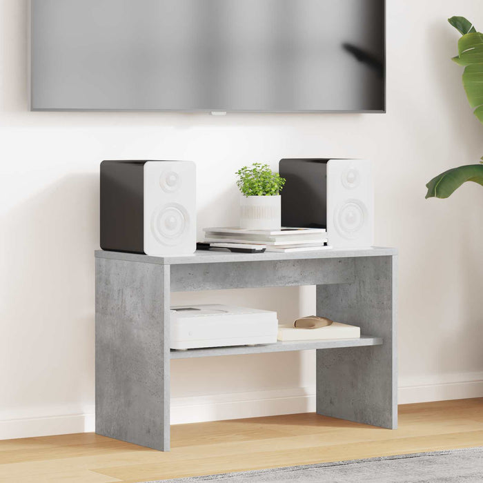 Cabinet TV Gri din beton 60 x 30 x 40 cm Lemn compozit - WALTI WALTI