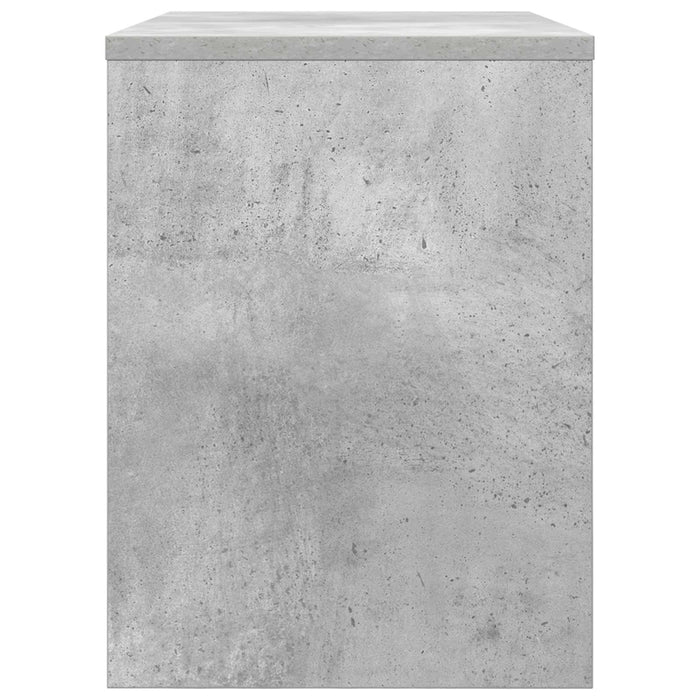 Cabinet TV Gri din beton 60 x 30 x 40 cm Lemn compozit - WALTI WALTI