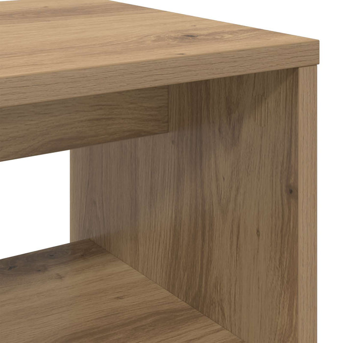 Cabinet TV Stejar Artizanal 60 x 30 x 40 cm Lemn compozit - WALTI WALTI