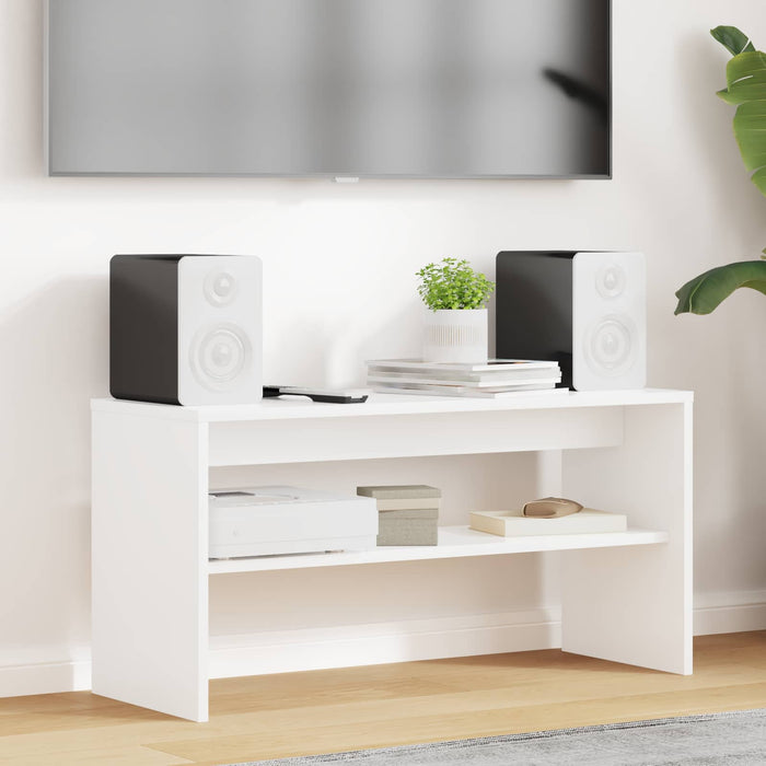 Cabinet TV Alb 80 x 30 x 40 cm Lemn compozit - WALTI WALTI