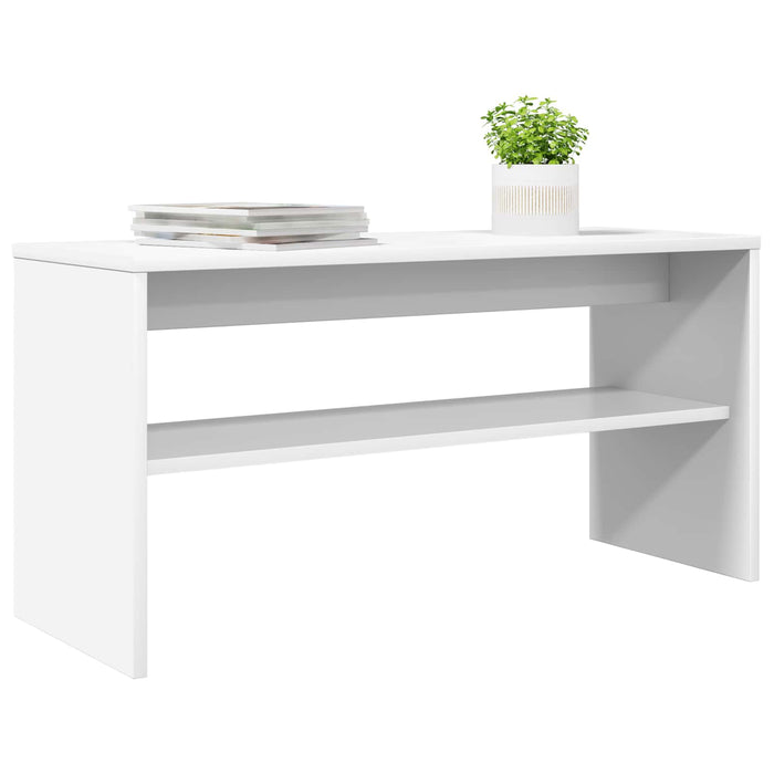 Cabinet TV Alb 80 x 30 x 40 cm Lemn compozit - WALTI WALTI