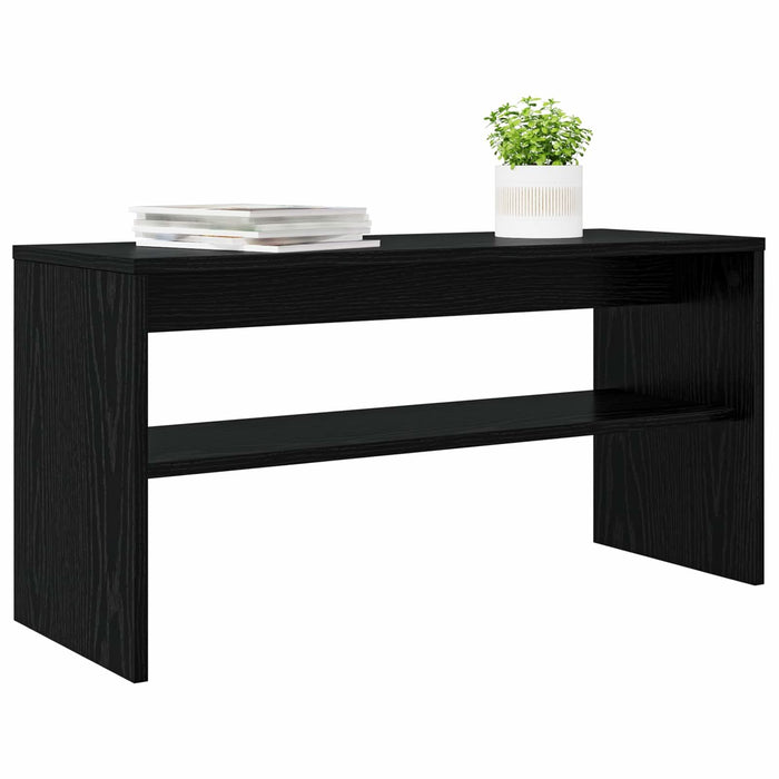 Cabinet TV Stejar Negru 80 x 30 x 40 cm Lemn compozit - WALTI WALTI