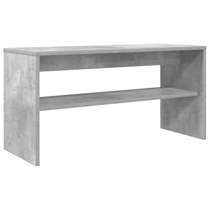 Cabinet TV Gri din beton 80 x 30 x 40 cm Lemn compozit - WALTI WALTI