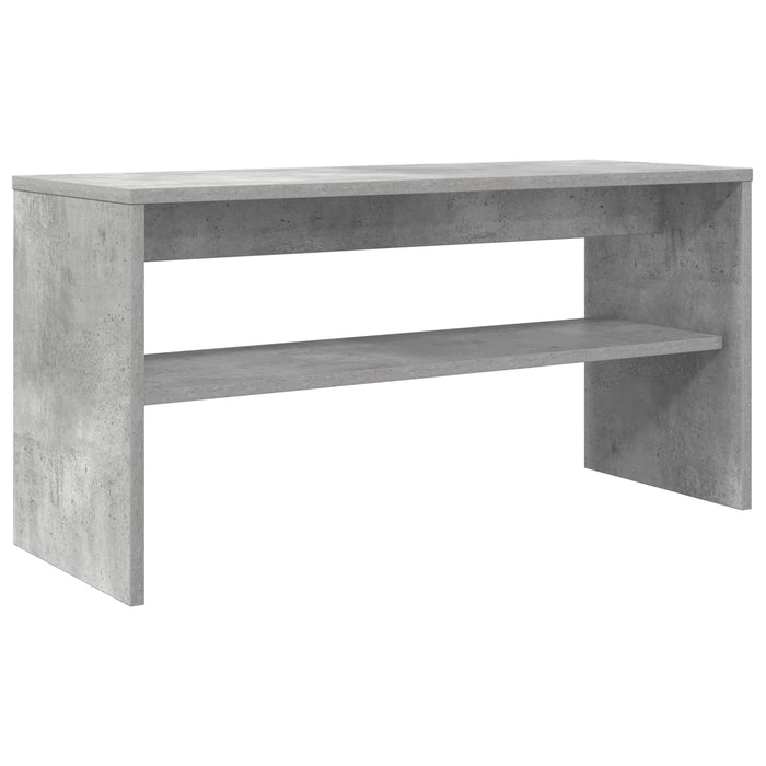 Cabinet TV Gri din beton 80 x 30 x 40 cm Lemn compozit - WALTI WALTI