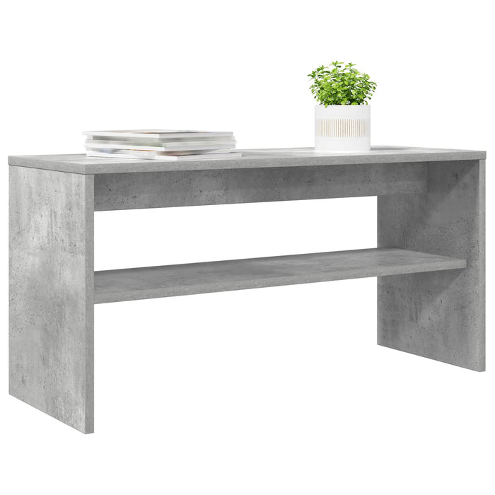 Cabinet TV Gri din beton 80 x 30 x 40 cm Lemn compozit - WALTI WALTI