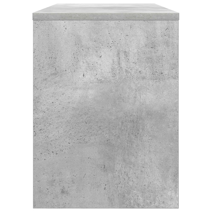 Cabinet TV Gri din beton 80 x 30 x 40 cm Lemn compozit - WALTI WALTI