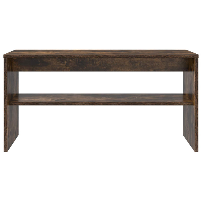 Cabinet TV Stejar fumuriu 80 x 30 x 40 cm Lemn compozit - WALTI WALTI