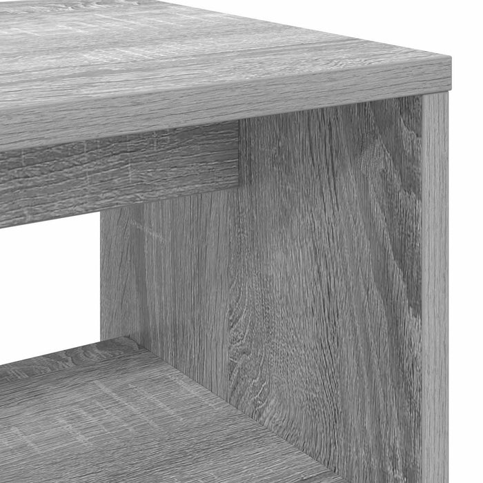 Cabinet TV Gri Sonoma 80 x 30 x 40 cm Lemn compozit - WALTI WALTI