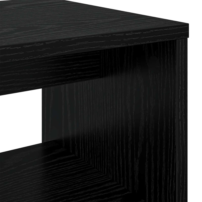 Cabinet TV Stejar Negru 100 x 30 x 40 cm Lemn compozit - WALTI WALTI