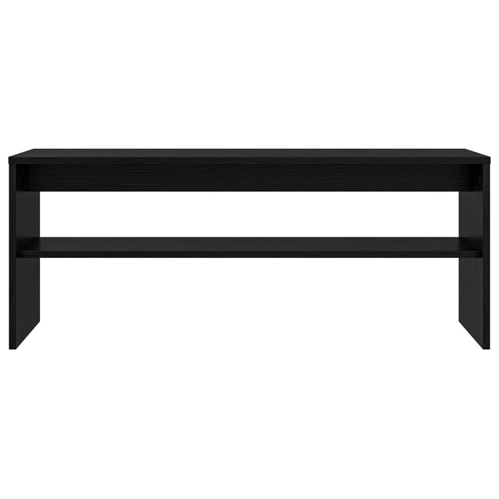 Cabinet TV Stejar Negru 100 x 30 x 40 cm Lemn compozit - WALTI WALTI