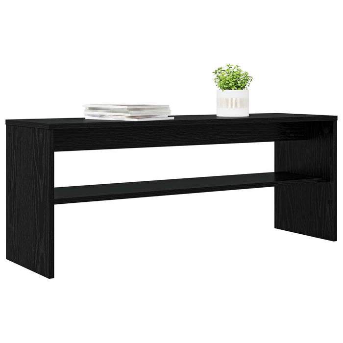 Cabinet TV Stejar Negru 100 x 30 x 40 cm Lemn compozit - WALTI WALTI