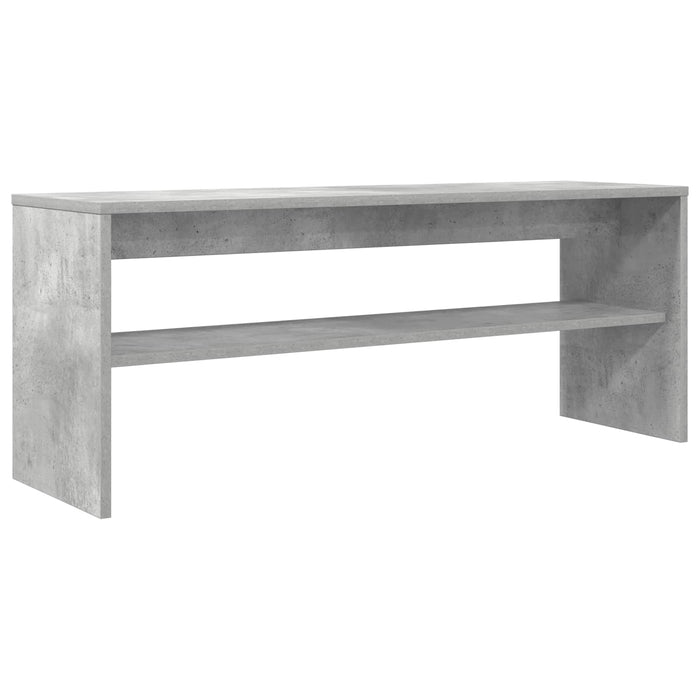 Cabinet TV Gri din beton 100 x 30 x 40 cm Lemn compozit - WALTI WALTI