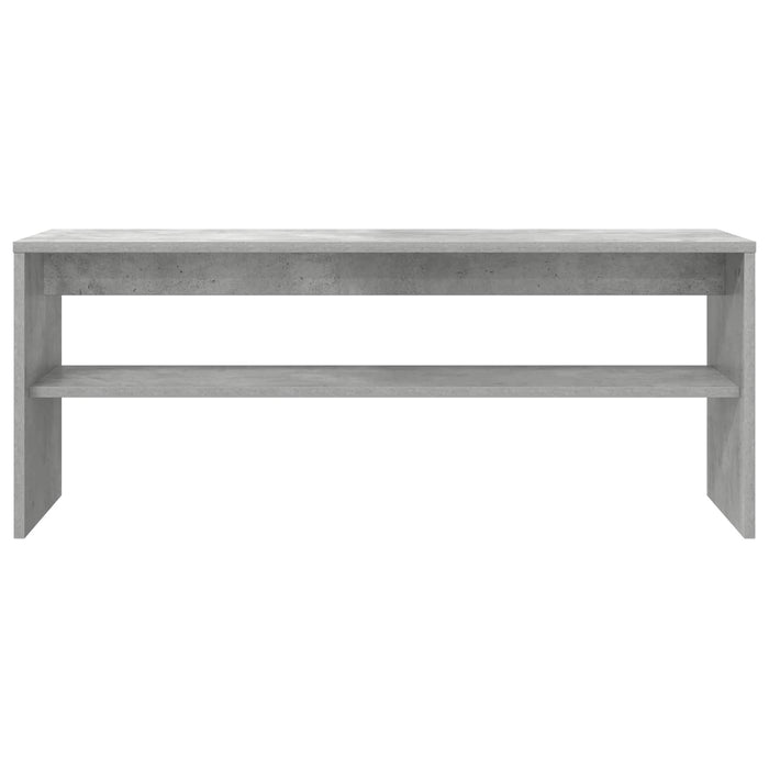Cabinet TV Gri din beton 100 x 30 x 40 cm Lemn compozit - WALTI WALTI