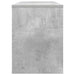 Cabinet TV Gri din beton 100 x 30 x 40 cm Lemn compozit - WALTI WALTI