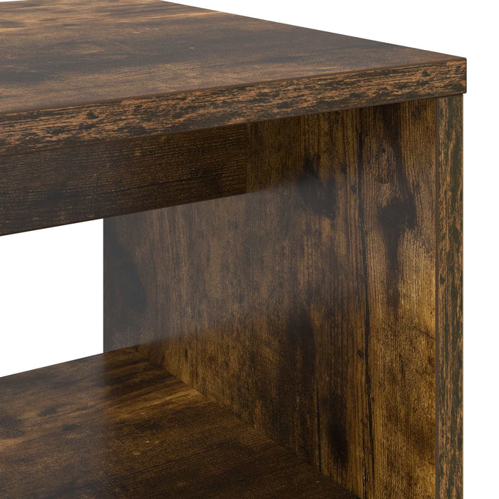 Cabinet TV Stejar fumuriu 100 x 30 x 40 cm Lemn compozit - WALTI WALTI