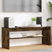 Cabinet TV Stejar fumuriu 100 x 30 x 40 cm Lemn compozit - WALTI WALTI