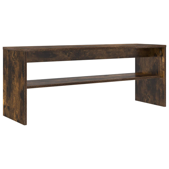 Cabinet TV Stejar fumuriu 100 x 30 x 40 cm Lemn compozit - WALTI WALTI