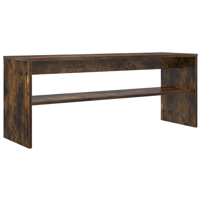 Cabinet TV Stejar fumuriu 100 x 30 x 40 cm Lemn compozit - WALTI WALTI
