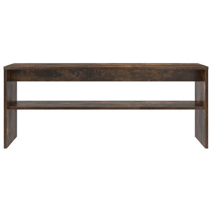Cabinet TV Stejar fumuriu 100 x 30 x 40 cm Lemn compozit - WALTI WALTI