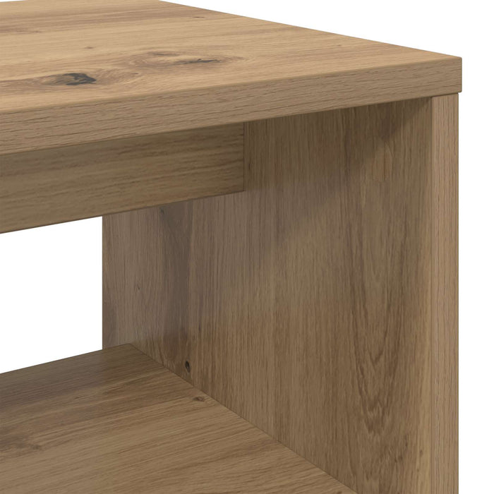 Cabinet TV Stejar Artizanal 100 x 30 x 40 cm Lemn compozit - WALTI WALTI
