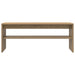 Cabinet TV Stejar Artizanal 100 x 30 x 40 cm Lemn compozit - WALTI WALTI
