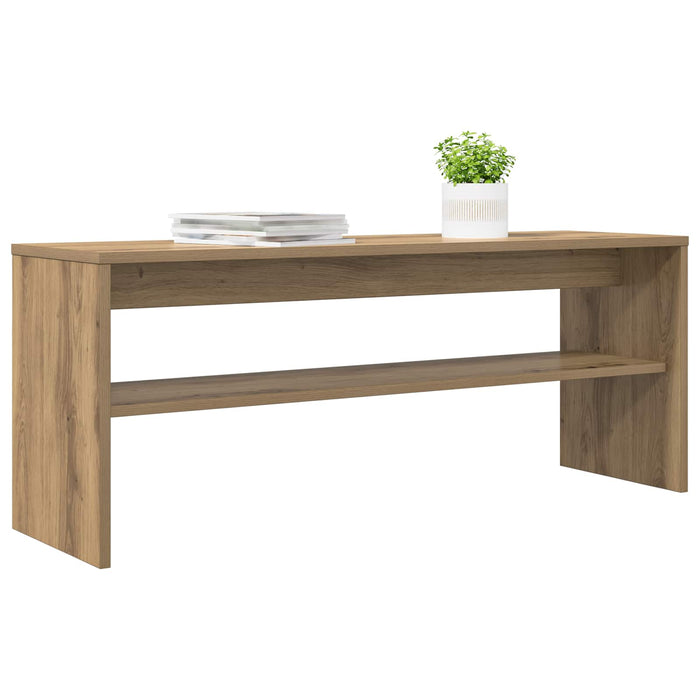 Cabinet TV Stejar Artizanal 100 x 30 x 40 cm Lemn compozit - WALTI WALTI