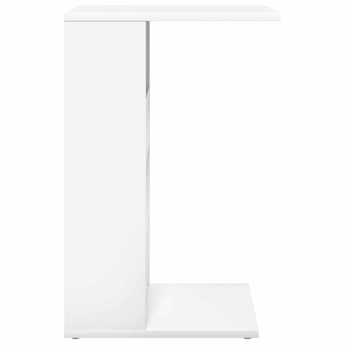 Masă laterală Alb 40 x 35 x 60,5 cm Lemn compozit - WALTI WALTI