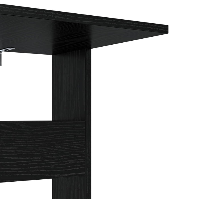 Masă laterală Stejar Negru 40 x 35 x 60,5 cm Lemn compozit - WALTI WALTI