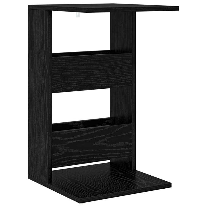 Masă laterală Stejar Negru 40 x 35 x 60,5 cm Lemn compozit - WALTI WALTI