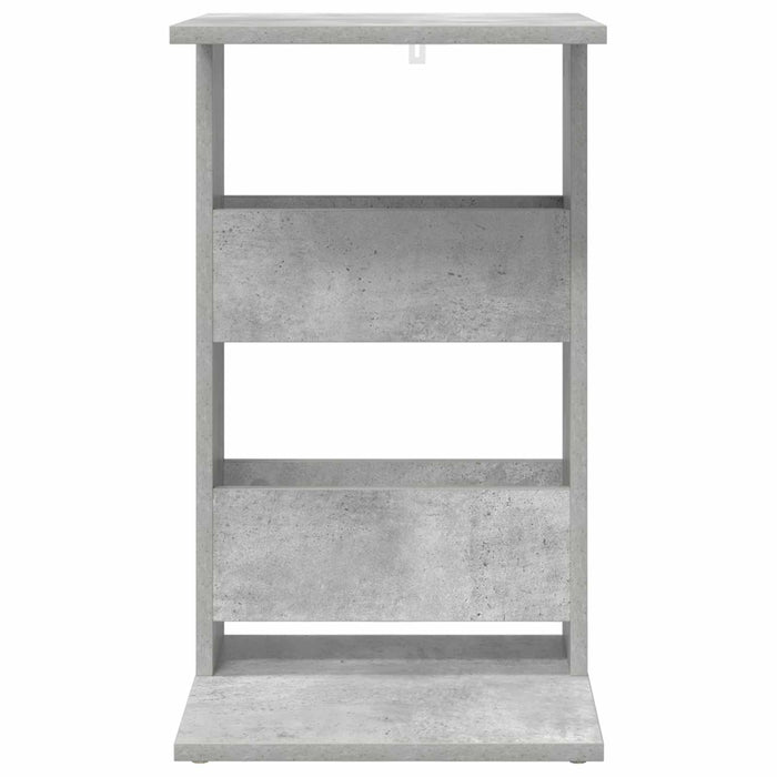 Masă laterală Gri din beton 40 x 35 x 60,5 cm Lemn compozit - WALTI WALTI