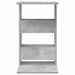 Masă laterală Gri din beton 40 x 35 x 60,5 cm Lemn compozit - WALTI WALTI