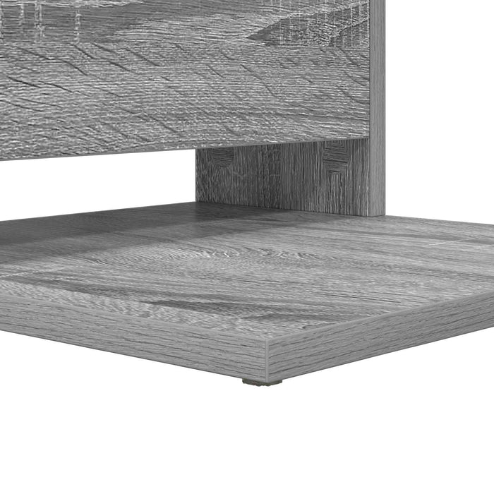 Masă laterală Gri Sonoma 40 x 35 x 60,5 cm Lemn compozit - WALTI WALTI