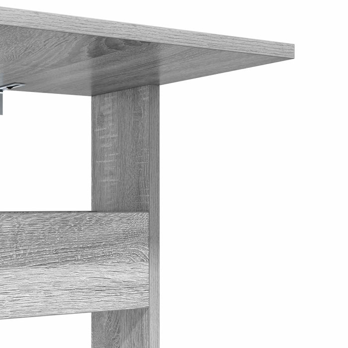 Masă laterală Gri Sonoma 40 x 35 x 60,5 cm Lemn compozit - WALTI WALTI